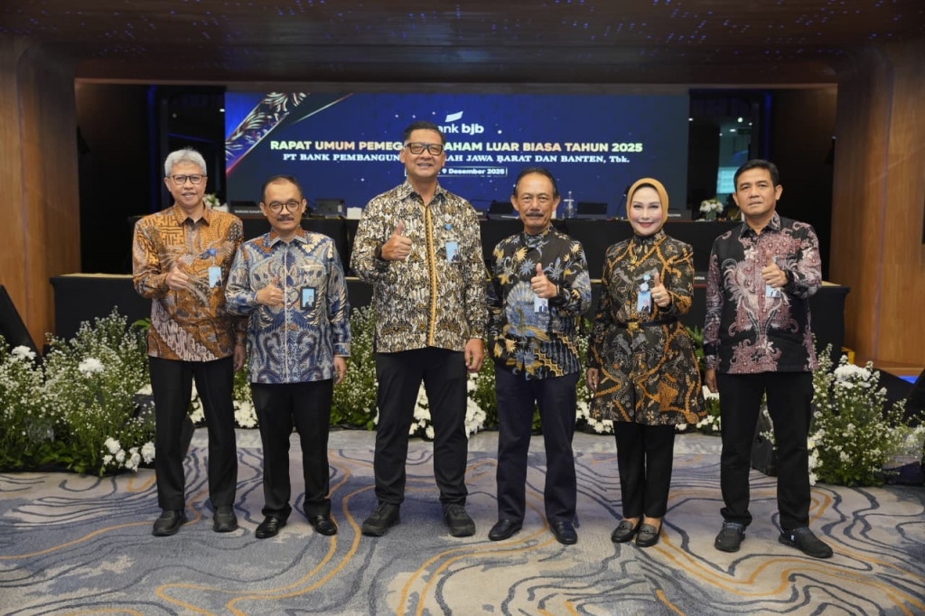 bank bjb menyelenggarakan Rapat Umum Pemegang Saham Luar Biasa (RUPSLB) Tahun 2025 sebagai bagian dari upaya Perseroan memastikan tata kelola perusahaan berjalan sesuai ketentuan dan regulasi yang berlaku.