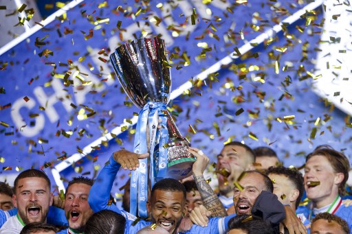 Ini merupakan trofi Piala Super Italia ketiga Napoli setelah 1990 dan 2014.