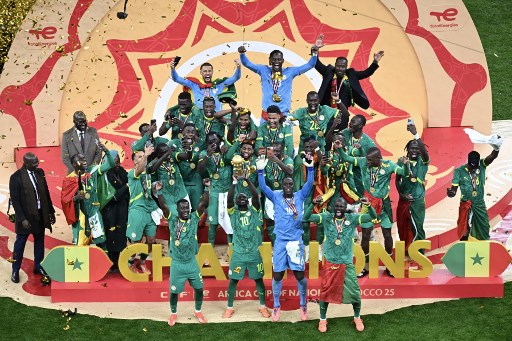  Timnas Senegal berhasil merengkuh gelar juara Piala Afrika 2025 setelah mengalahkan Timnas Maroko dengan skor tipis 1-0 pada laga final di Stadion Prince Moulay Abdellah, Rabat, Maroko, Minggu, 18 Januari 2026 waktu setempat.