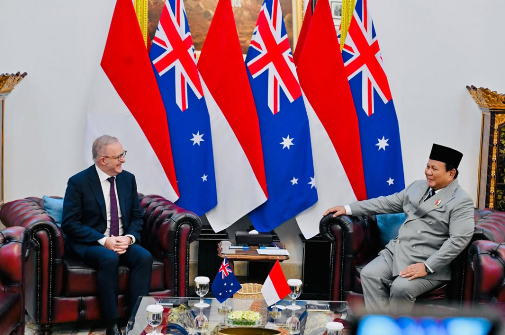 Dalam kunjungan kali ini, Presiden Prabowo dan PM Albanese akan melakukan penandatanganan Perjanjian Keamanan Bersama (Treaty on Common Security) antara pemerintah Indonesia dan Australia. 