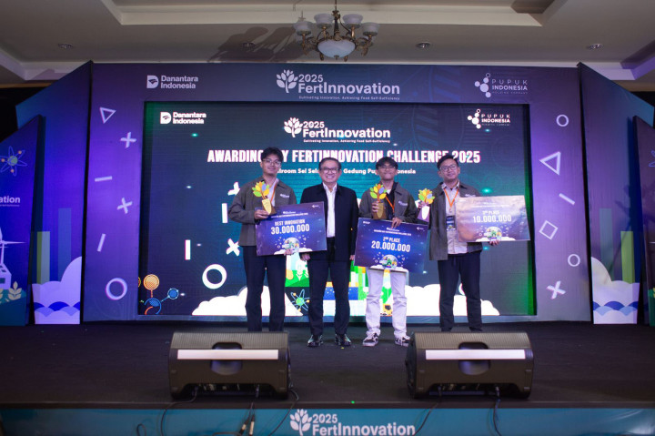 PT Pupuk Indonesia (Persero) kembali menyelenggarakan FertInnovation Challenge 2025 yang diikuti lebih dari 1.620 inovator dari kalangan mahasiswa, peneliti, profesional, hingga startup dari berbagai institusi di dalam dan luar negeri.