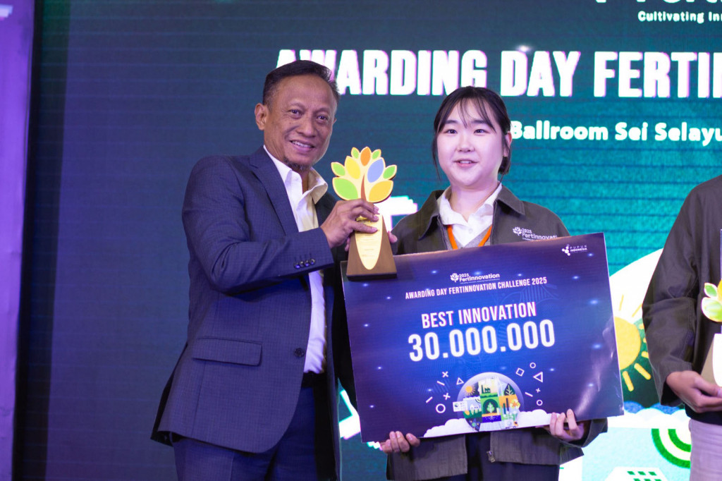 Melalui ajang ini, Pupuk Indonesia mendorong penguatan ekosistem inovasi pertanian dan kemandirian pangan nasional.