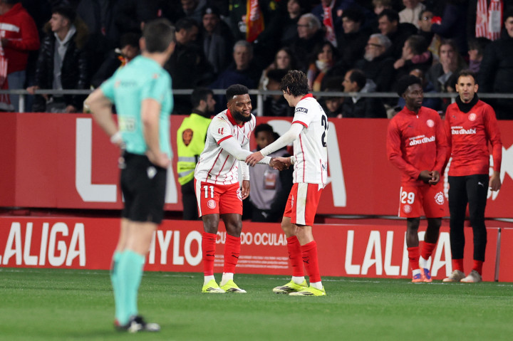 Akan tetapi, keunggulan itu hanya bertahan tiga menit. Girona menyamakan kedudukan melalui Thomas Lemar pada menit ke-62.
