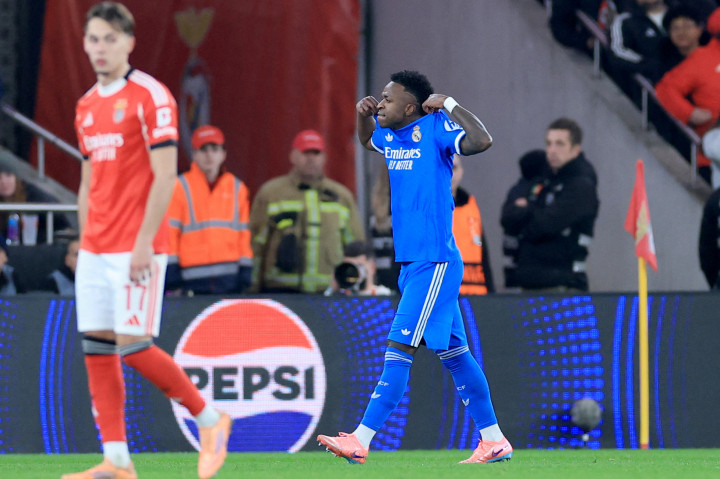 Gol tunggal Vinicius Junior membawa Real Madrid menaklukkan Benfica 1-0 pada leg pertama playoff 16 besar Liga Champions di Stadion Da Luz, Lisbon, Rabu, 18 Februari 2026 dini hari WIB.