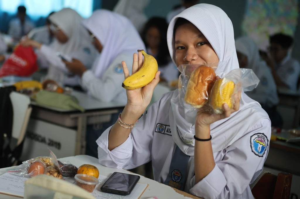 Sebanyak 999 paket MBG Ramadan dibagikan di sekolah tersebut untuk 24 kelas. Dalam seminggu paket MBG Ramadan dibagikan sebanyak dua kali pada hari Senin dan Kamis.