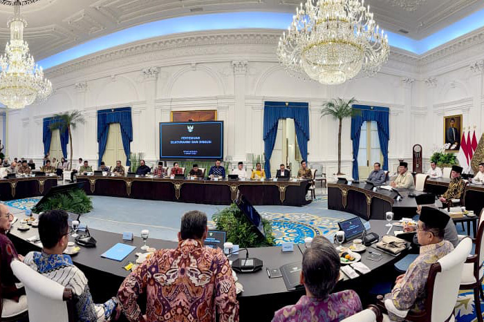 Pertemuan tersebut menjadi forum dialog strategis guna membahas perkembangan geopolitik global, khususnya eskalasi konflik di Timur Tengah. 
