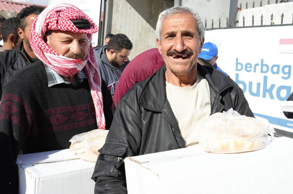 Program tersebut mencakup penyaluran bingkisan Lebaran, paket sahur dan berbuka, serta dukungan bagi Baitul Qur’an Gaza.