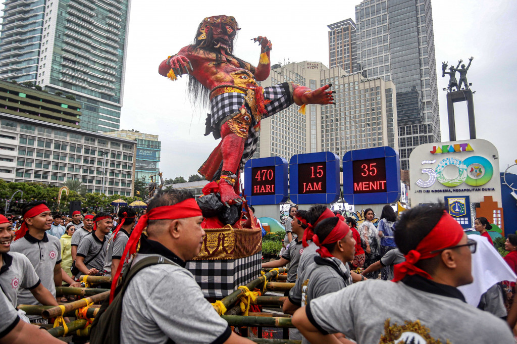 Kegiatan tersebut digelar menjelang perayaan Hari Raya Nyepi Tahun Baru Saka 1948. 
