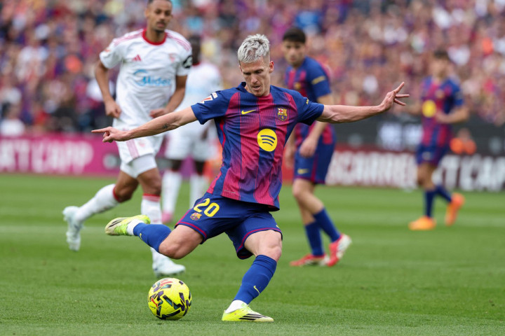 Barca tidak mengendurkan serangan mereka dan dapat menambah keunggulan menjadi 3-0 pada menit 38 melalui penyelesaian akhir yang dilakukan Dani Olmo.