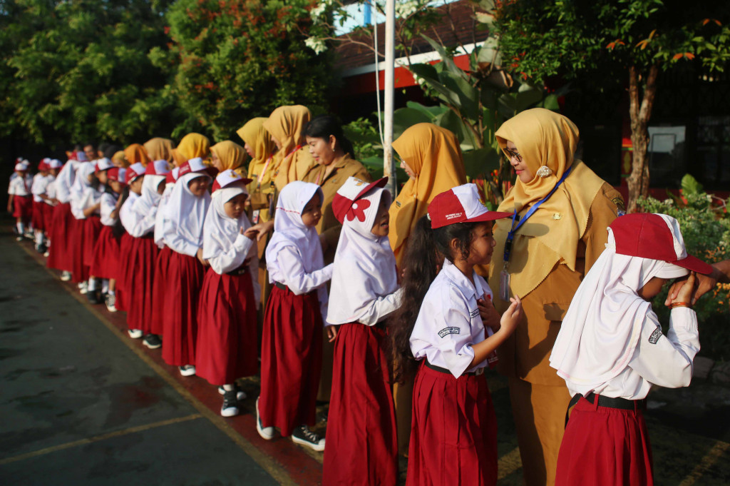 Kegiatan tersebut menjadi momen untuk mempererat kebersamaan antara siswa dan guru.