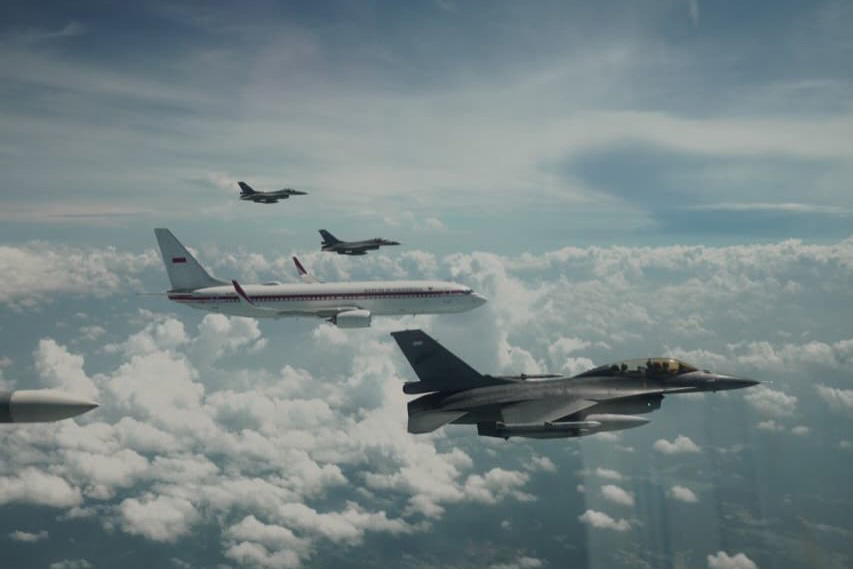 Presiden juga menegaskan kebanggaannya atas dedikasi dan semangat prajurit udara Indonesia.