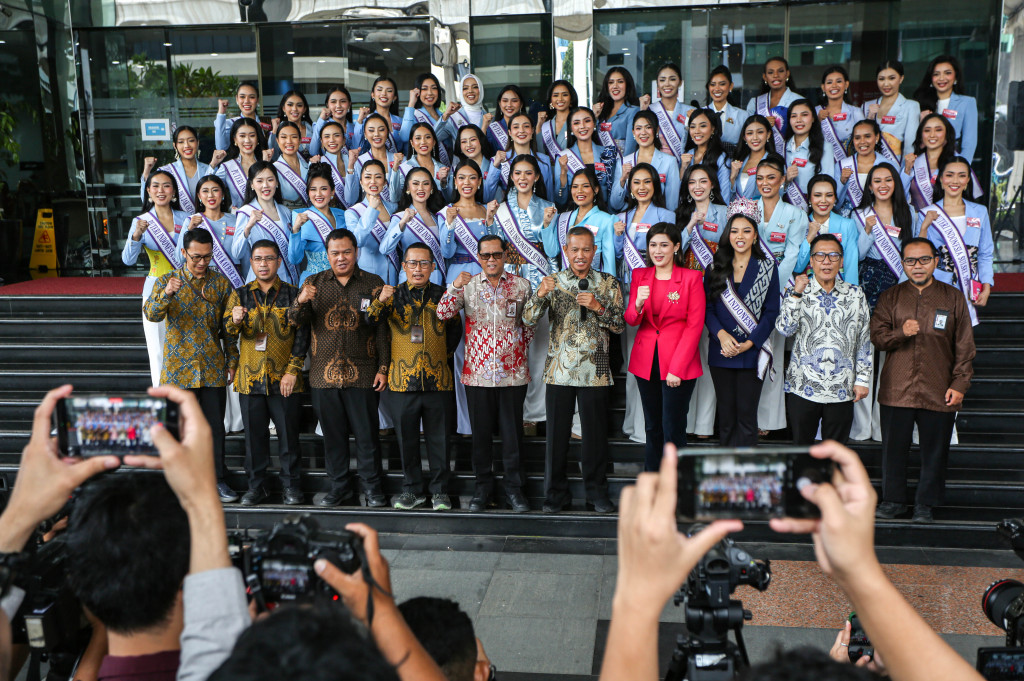 Sebanyak 45 finalis mengikuti kegiatan tersebut sebagai bagian dari rangkaian pembekalan selama masa karantina.