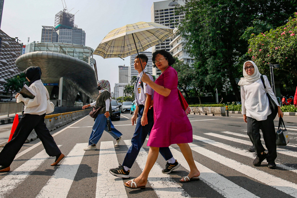 Suhu udara tercatat mencapai maksimal 36 derajat Celsius dan diperkirakan masih berlangsung hingga Mei 2026.