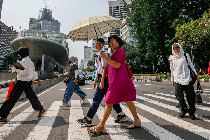 Suhu udara tercatat mencapai maksimal 36 derajat Celsius dan diperkirakan masih berlangsung hingga Mei 2026.