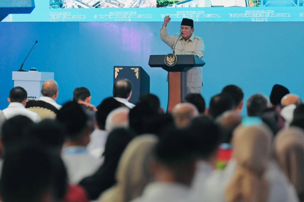 Dalam sambutannya, Presiden Prabowo menegaskan bahwa hilirisasi merupakan kunci untuk meningkatkan nilai tambah sumber daya alam Indonesia sekaligus memperkuat kemandirian ekonomi nasional. Kepala Negara menekankan hilirisasi adalah jalan menuju kebangkitan bangsa Indonesia.