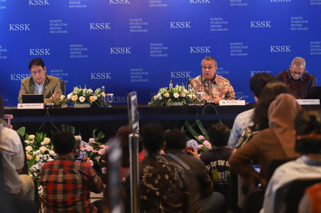Komite Stabilitas Sistem Keuangan (KSSK) menilai bahwa kondisi fiskal, moneter dan sektor keuangan selama triwulan I 2026 tetap dalam kondisi terjaga di tengah meningkatnya volatilitas pasar keuangan global seiring eskalasi konflik di Timur Tengah (Timteng).