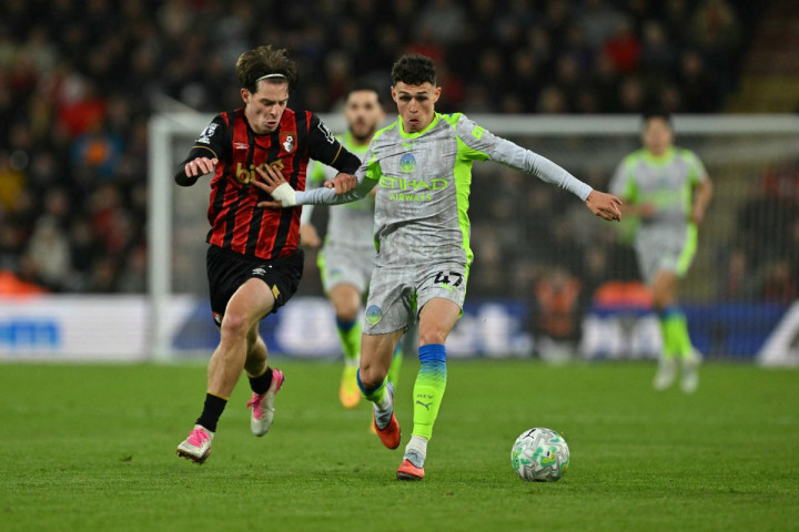 Bournemouth unggul lebih dahulu melalui Eli Junior Kroupi, sebelum City menyamakan kedudukan melalui Erling Haaland.