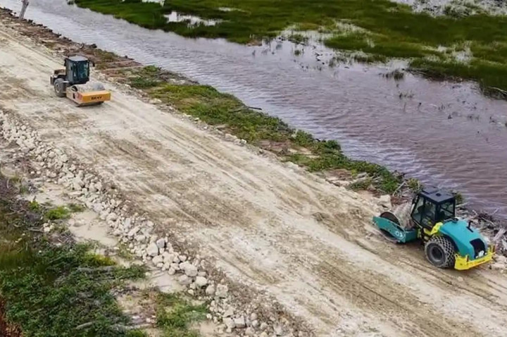Peneliti Indikator Politik Bawono Kumoro menekankan, pembangunan food estate di Wanam sebagai Proyek Strategis Nasional (PSN) sangat penting di masa depan.