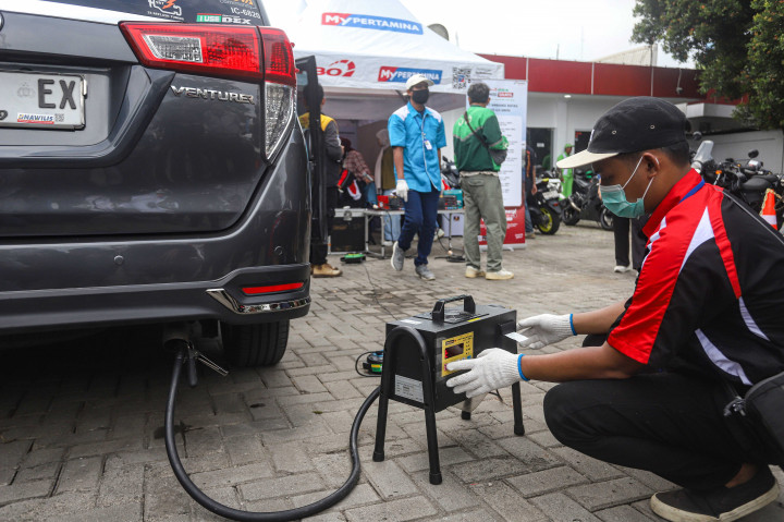 Program uji emisi gratis tersebut digelar serentak di tujuh wilayah Jabodetabek sebagai upaya meningkatkan kesadaran masyarakat terhadap pentingnya perawatan kendaraan.