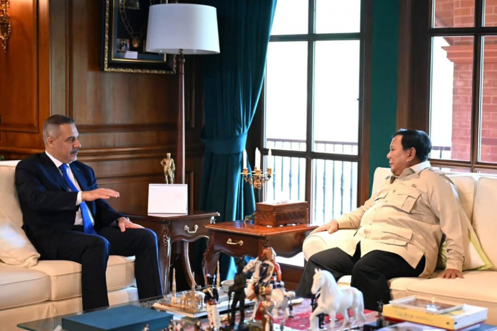 Kunjungan Menlu Fidan ke Indonesia dilakukan atas undangan Presiden Prabowo.