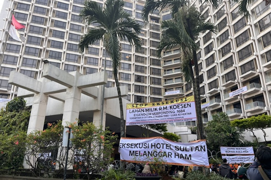 Pernyataan tersebut disampaikan Hudi menanggapi informasi mengenai keterkaitan salah satu petinggi Peradi dengan pengelolaan lapangan golf di kawasan Senayan.