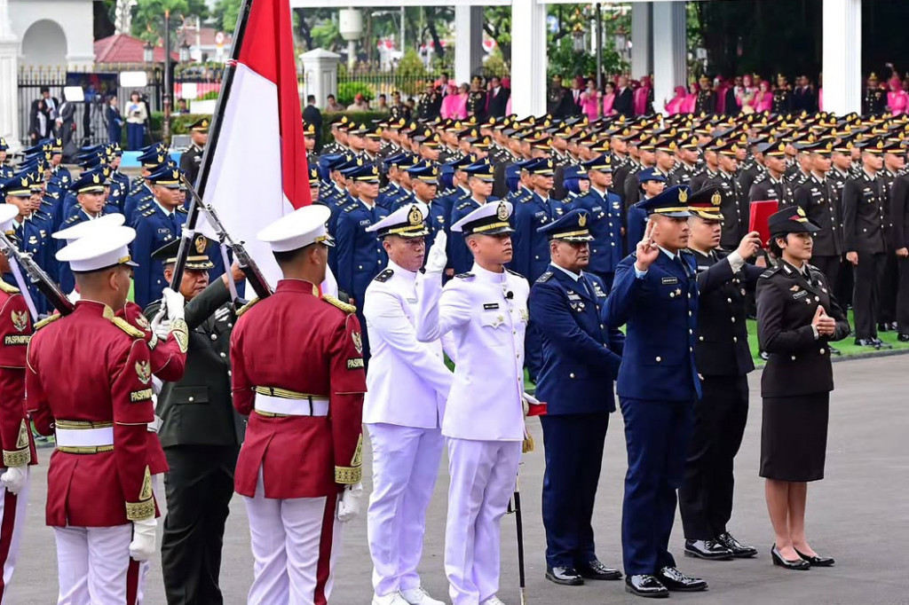 Dalam upacara Praspa tersebut, Presiden melantik sebanyak 1.177 taruna Akademi TNI dan Akademi Kepolisian menjadi perwira remaja. Rinciannya terdiri dari 512 perwira TNI Angkatan Darat, 229 perwira TNI Angkatan Laut, 154 perwira TNI Angkatan Udara, dan 282 perwira Polri.