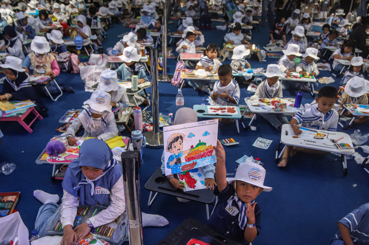 Sebanyak 250 peserta mengikuti lomba yang terbagi dalam tiga kategori, yakni tingkat TK, SD kelas 1–3, dan SD kelas 4–6.