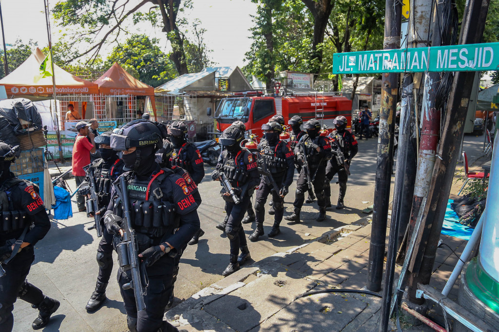 Sebanyak 188 personel gabungan disiagakan untuk mengantisipasi potensi bentrokan susulan setelah insiden yang terjadi sehari sebelumnya.