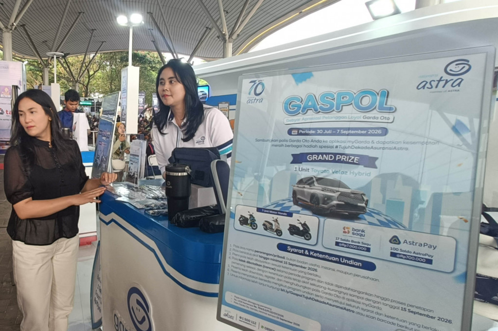 Momentum tujuh dekade perjalanan di industri asuransi kendaraan dirayakan melalui program apresiasi bagi pelanggan Garda Oto. Program bertajuk GASPOL atau Gebyar Apresiasi Pelanggan Loyal Garda Oto tersebut memberikan kesempatan kepada pelanggan untuk mengikuti undian dengan hadiah utama satu unit Toyota Veloz Hybrid.