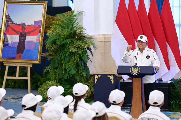 Presiden Prabowo Subianto menitipkan harapan besar kepada Kontingen Indonesia yang akan bertanding di Aichi-Nagoya untuk membuat lagu kebangsaan Indonesia Raya berkumandang di negara lain.