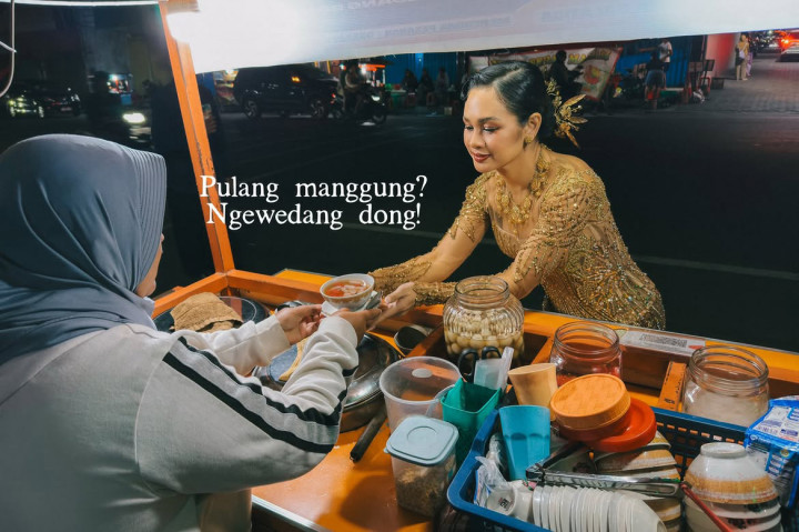 Ia menyebut Salatiga sebagai kota yang begitu 'ngangenin' dan ingin kembali lagi.