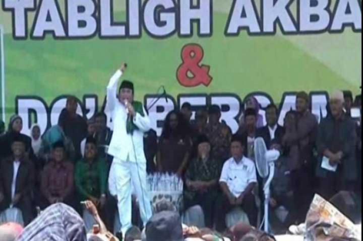 Diduga ada pelanggaran Kampanye dalam Tabligh Akbar Rhoma di Gresik
