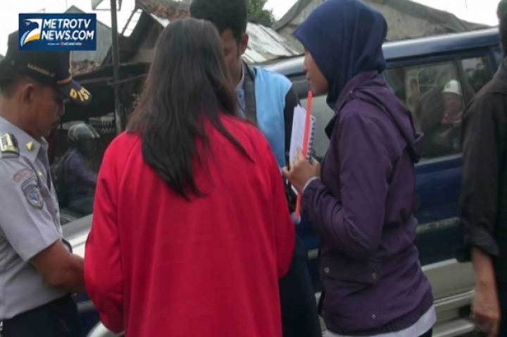 KNKT Tinjau Perlintasan Kereta Tabrak Bis di Cibitung