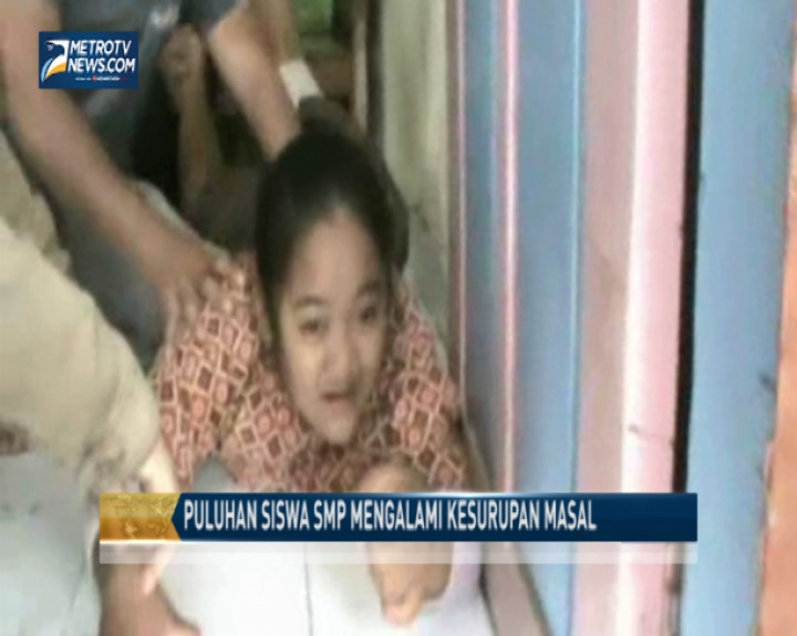 Puluhan Siswi SMPN 13 Oku Kesurupan