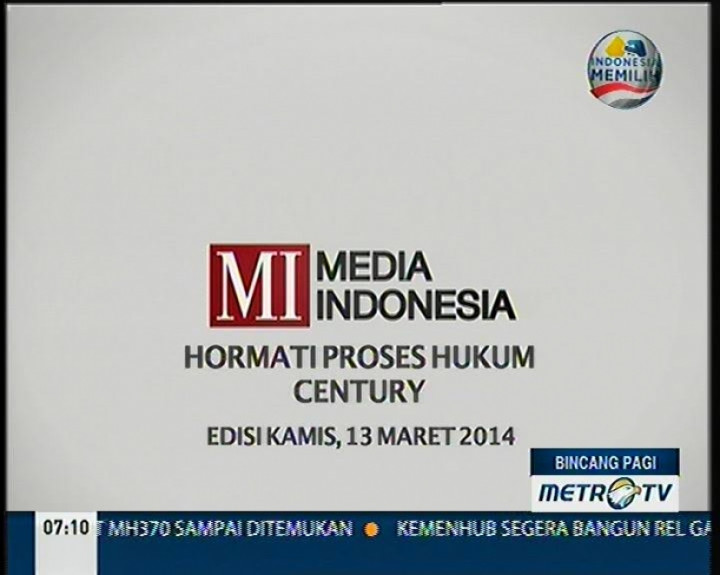 Hormati Proses Hukum Century