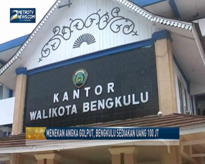 Pemda kota Bengkulu Sediakan 100 Juta untuk Tekan Angka Golput