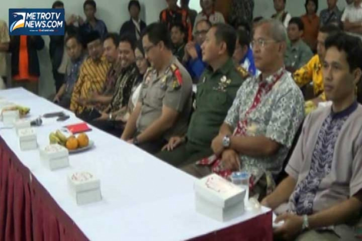 Deklarasi Pemilu Damai Depok, Diikuti Jajaran Muspida 