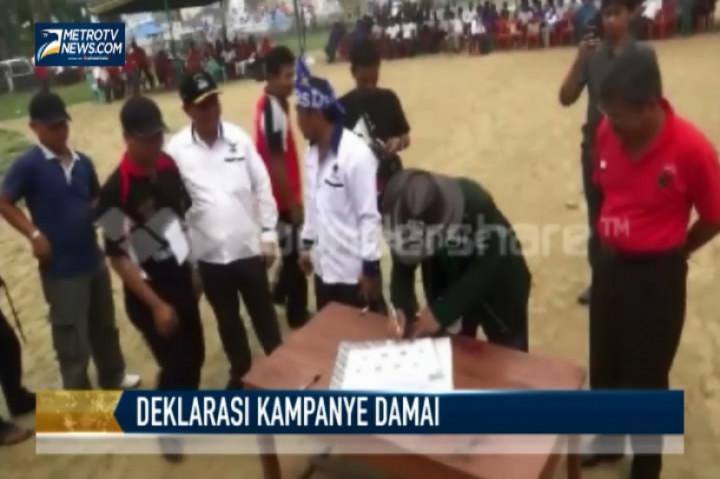 Deklarasi Kampanye Damai di Nias Berlangsung Aman