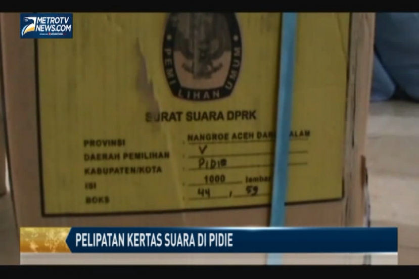 KIP Pidie Lipat Kertas Suara