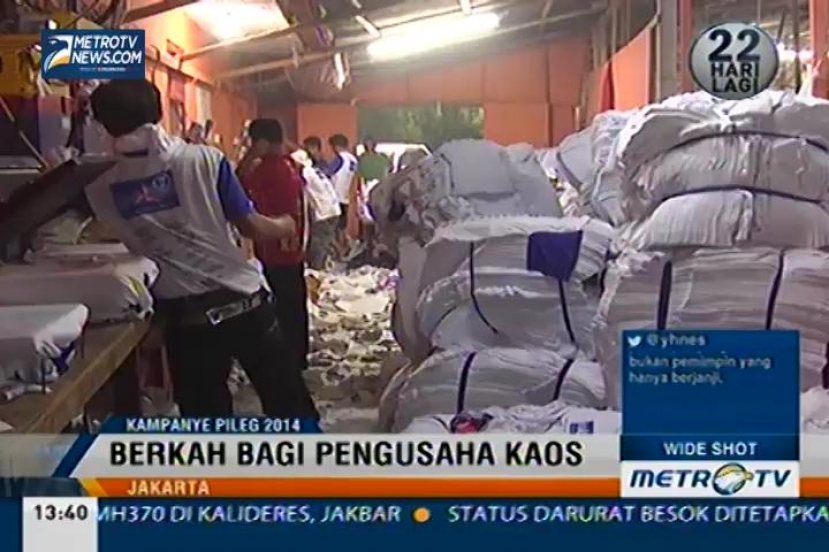 Pengusaha Kaos Raup Untung 10 Kali Lipat