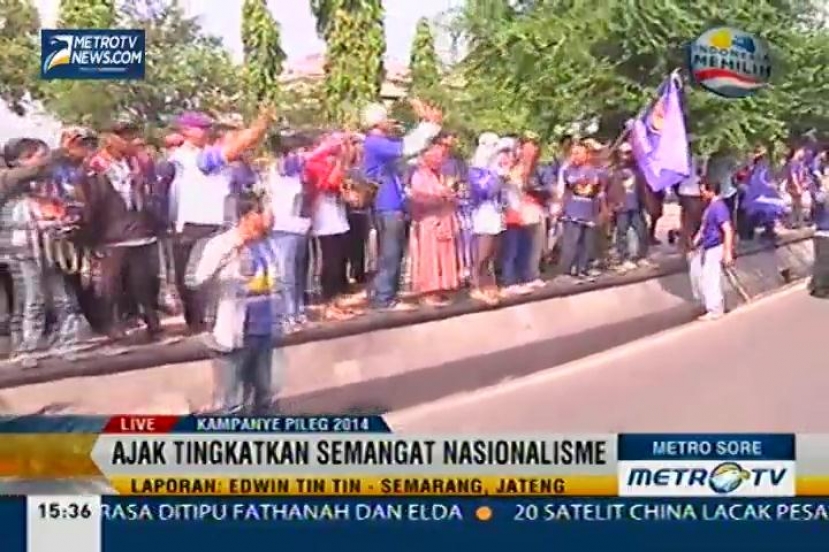 Masyarakat Antusias Sambut Nasdem di Semarang