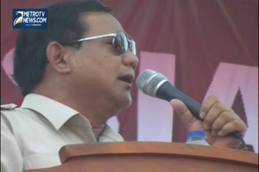 Prabowo Sindir Pemimpin Tukang Bohong