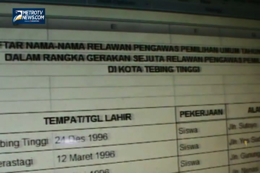 Panwaslu Kota Tebing Tinggi Rekrut Relawan dari Pemilih Pemula
