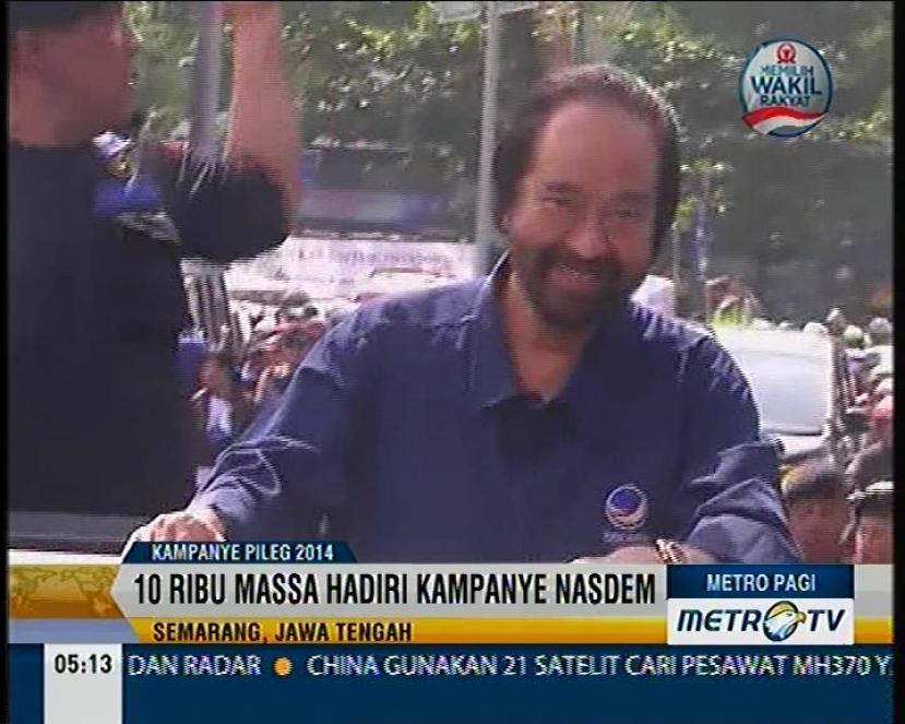 Partai Nasdem Gelar Kampanye Terbuka di Semarang