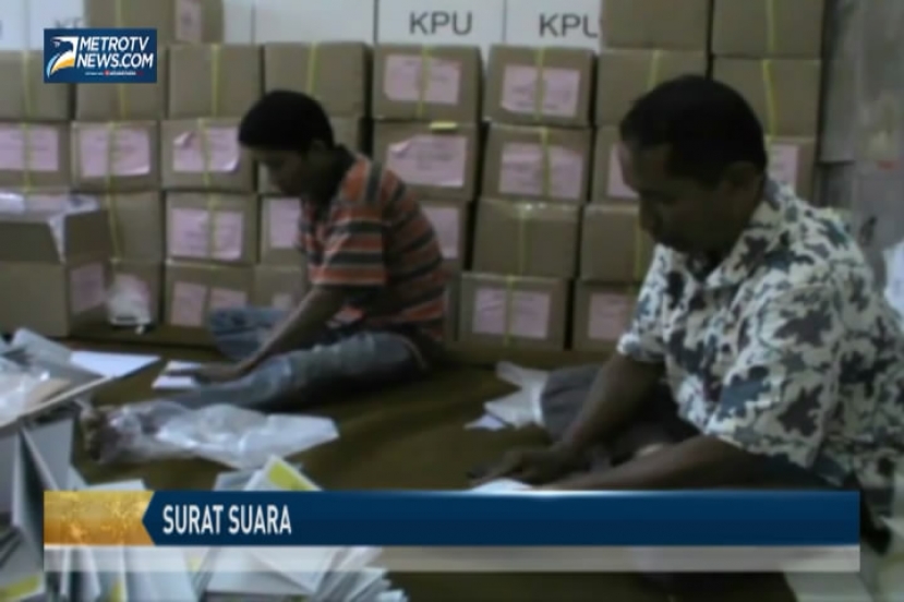 PPK Kebut Pelipatan Surat Suara