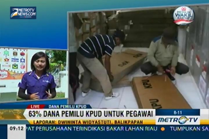 63 Persen Dana Pemilu KPUD Balikpapan Untuk Pegawai