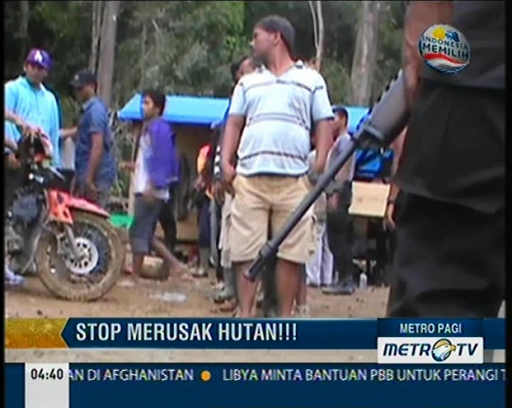 Polda Sumut Tangkap 21 Perambah Hutan Lindung