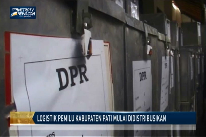 Logistik Pemilu Kabupaten Pati Mulai Didistribusikan