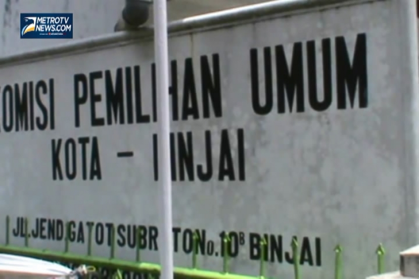 Puluhan Surat Suara di Binjai Rusak  