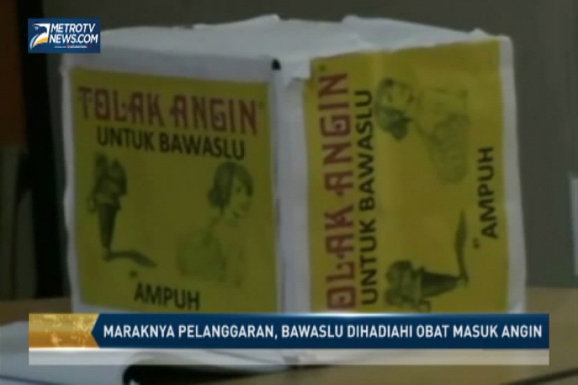 Maraknya Pelanggaran Kampanye, Bawaslu Dapat Obat Masuk Angin